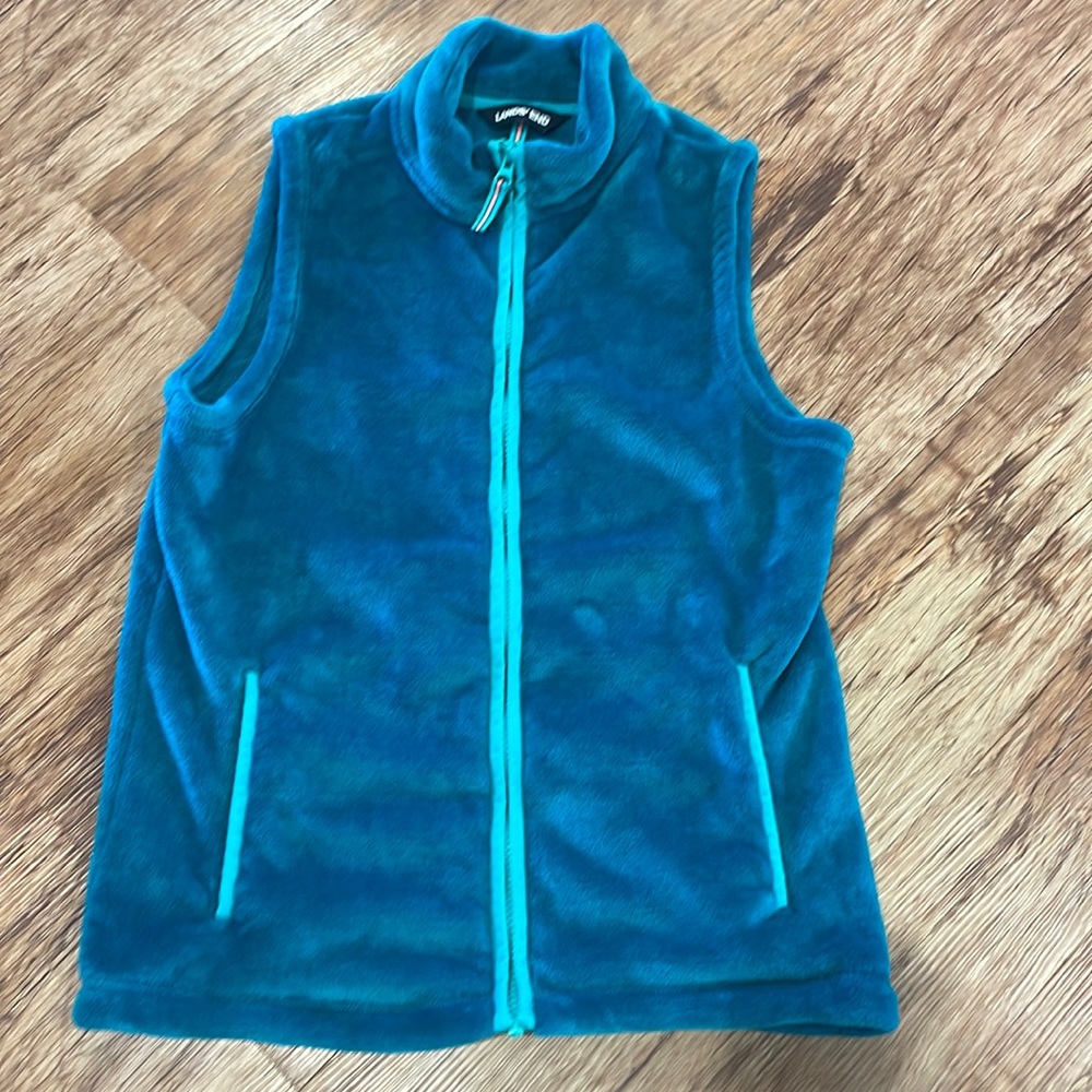 Lands’ End fleece vest